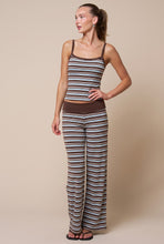Load image into Gallery viewer, Multicolor Stripe Pant Set