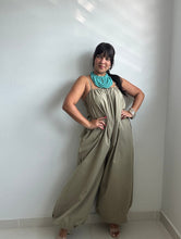 Load image into Gallery viewer, Balloon Leg Strappy Jumpsuit