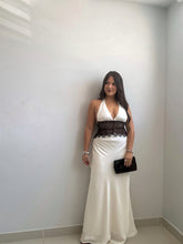 Load image into Gallery viewer, Lace Halter Maxi Dress