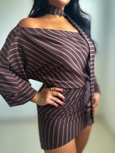 Load image into Gallery viewer, Striped Muse Romper