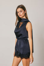 Load image into Gallery viewer, Satin Elegance Romper