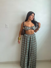 Load image into Gallery viewer, Chiffon Plaid Print Set