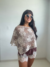 Load image into Gallery viewer, Sheer Crochet Lace Top

