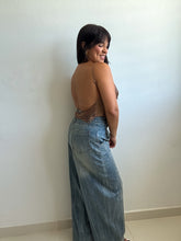 Load image into Gallery viewer, Fringe Open Back Top
