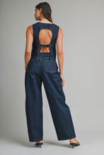 Load image into Gallery viewer, Open Back Denim Set
