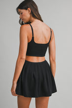 Load image into Gallery viewer, Soft Scuba Back Cut Out Romper
