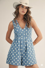 Load image into Gallery viewer, Polka Dot Romper
