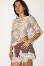 Load image into Gallery viewer, Sheer Crochet Lace Top
