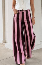 Load image into Gallery viewer, Color Stripe Denim Jeans
