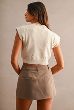 Load image into Gallery viewer, Tailored Pleated Mini Skort
