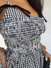 Load image into Gallery viewer, Gingham Bow Set
