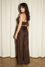 Load image into Gallery viewer, Trendy Women's Fringe Three Piece Set - Brown
