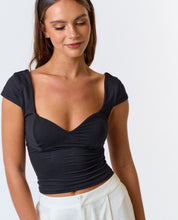 Load image into Gallery viewer, Black Lulu Top
