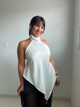 Load image into Gallery viewer, Sienna Satin Halter Top
