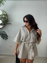 Load image into Gallery viewer, Striped Oversized Romper
