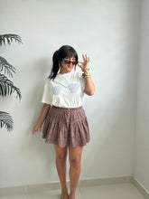 Load image into Gallery viewer, Mixed Eyelet Skirt
