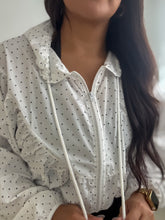 Load image into Gallery viewer, Lightweight Polka Dot Print Jacket

