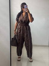 Load image into Gallery viewer, Espresso Utility Jumpsuit
