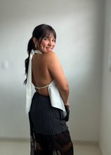 Load image into Gallery viewer, Sienna Satin Halter Top
