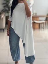Load image into Gallery viewer, Oversized Asymmetrical Cape Top
