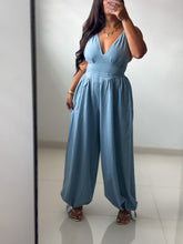 Load image into Gallery viewer, Mom Mode Denim Jumpsuit
