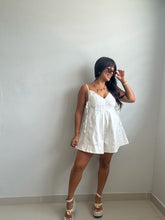 Load image into Gallery viewer, White Flare Romper
