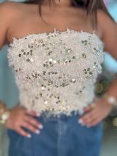 Load image into Gallery viewer, Golden Sequin Top
