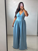 Load image into Gallery viewer, Mom Mode Denim Jumpsuit
