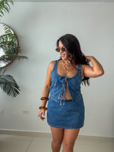 Load image into Gallery viewer, Denim Fronttie Sets

