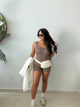 Load image into Gallery viewer, One Size Mocha Romper
