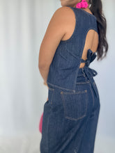 Load image into Gallery viewer, Open Back Denim Set

