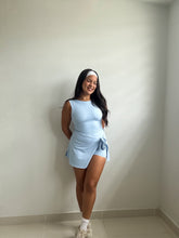 Load image into Gallery viewer, SLEEVELESS WRAP TIE FRONT DRESS
