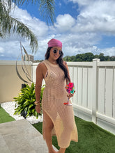 Load image into Gallery viewer, Sand Crochet Dress
