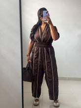 Load image into Gallery viewer, Espresso Utility Jumpsuit
