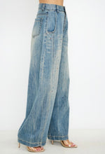 Load image into Gallery viewer, Rhinestone Barrel Jeans
