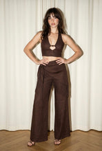 Load image into Gallery viewer, Trendy Women's Fringe Three Piece Set - Brown
