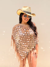 Load image into Gallery viewer, Sunset Fringe Cover up
