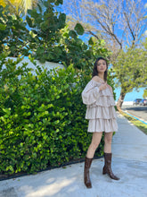 Load image into Gallery viewer, Ruffle Tiered Mini Dress
